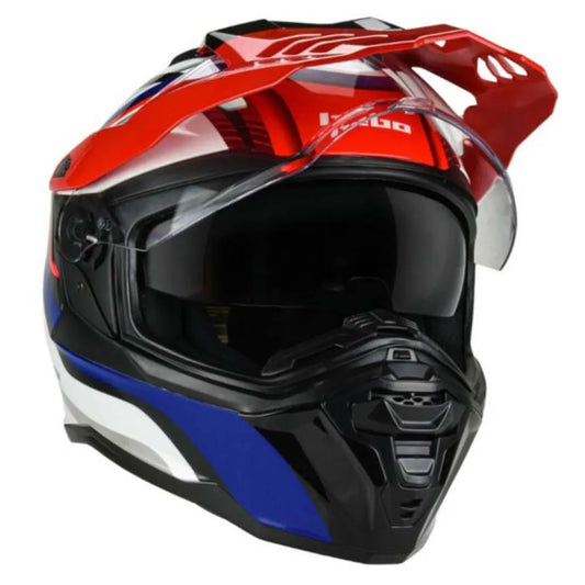 Capacete Cross Hebo XP22 Panam - Vermelho