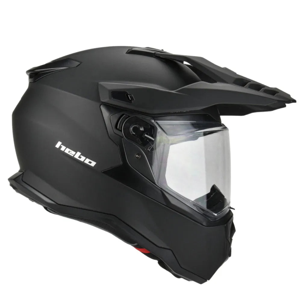 Capacete Cross Hebo XP22 Transam - Preto Fosco