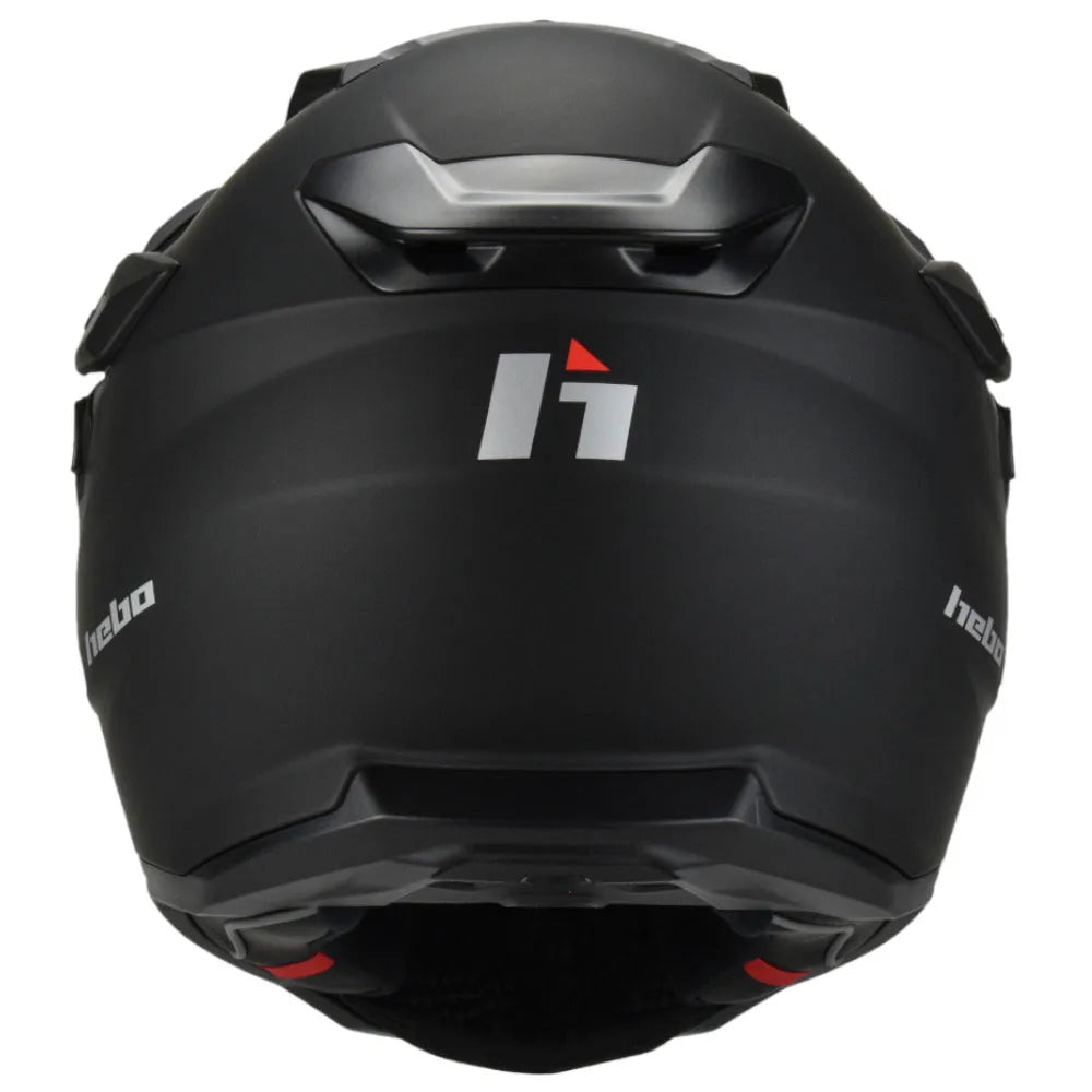 Capacete Cross Hebo XP22 Transam - Preto Fosco