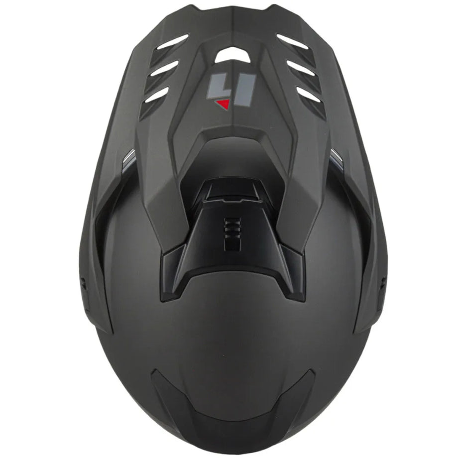 Capacete Cross Hebo XP22 Transam - Titânio Mate