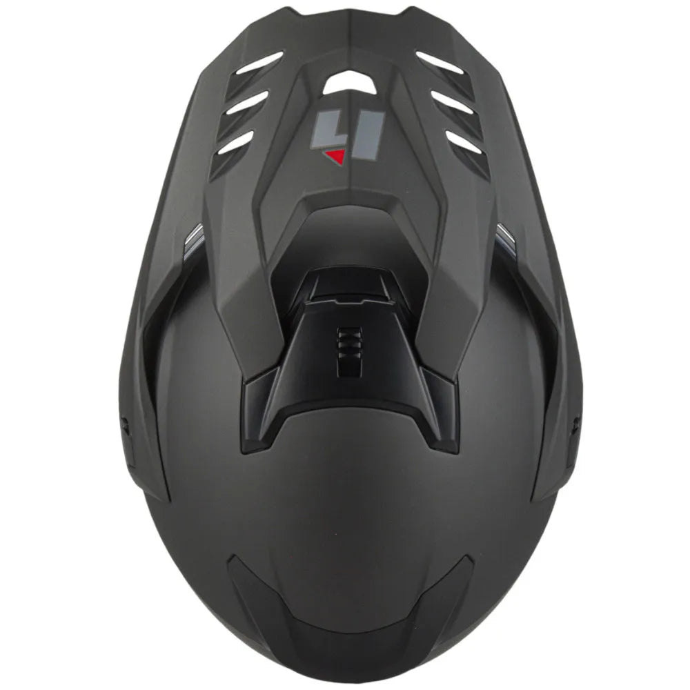 Capacete Cross Hebo XP22 Transam - Titânio Mate