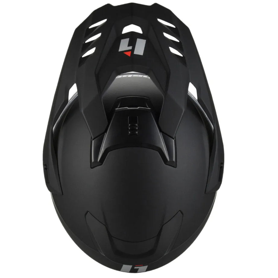 Capacete Cross Hebo XP22 Transam - Preto Fosco