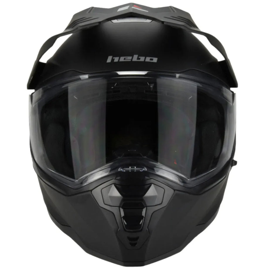Capacete Cross Hebo XP22 Transam - Preto Fosco