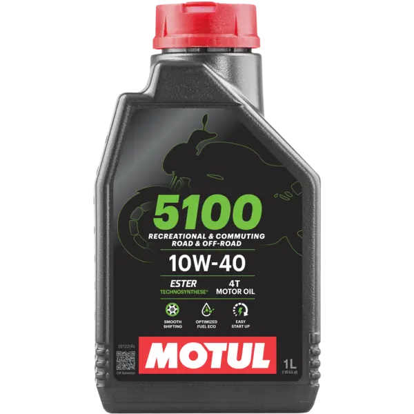 Óleo Motor Motos MOTUL 5100 4T 10W40 1L