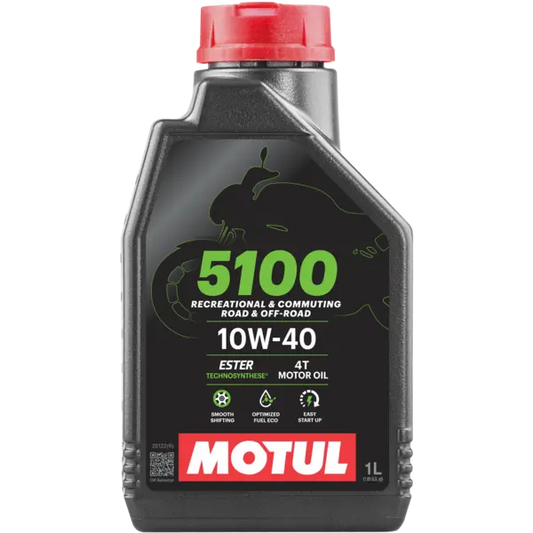 Óleo Motor Motos MOTUL 5100 4T 10W40 1L