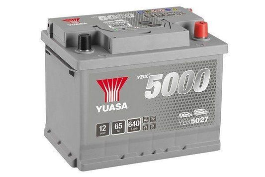 Bateria YUASA YBX5027 12V 65ah 640A