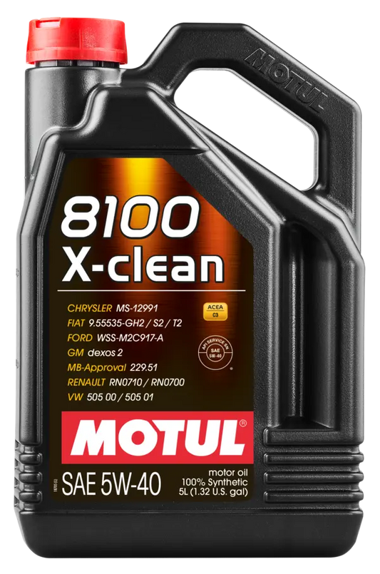 MOTUL 8100 X-CLEAN 5W-40  5L
