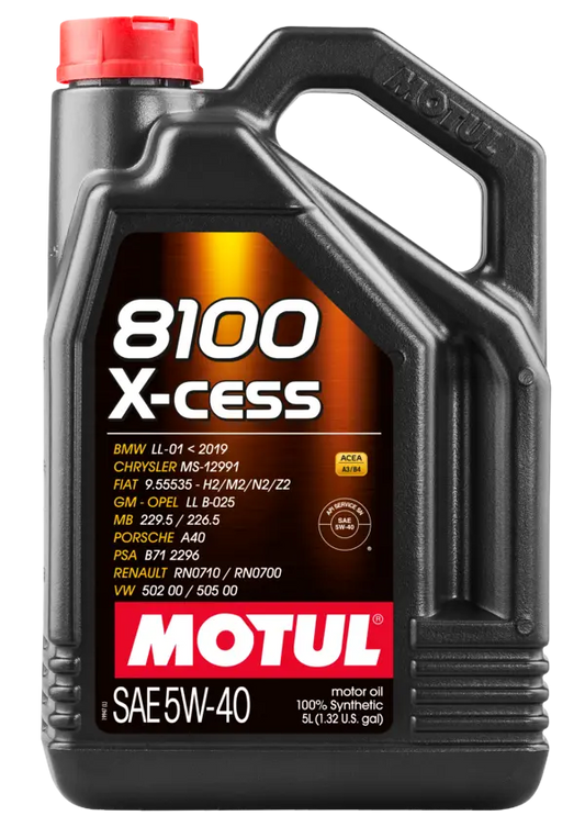 MOTUL 8100 X-CESS 5W-40  5L