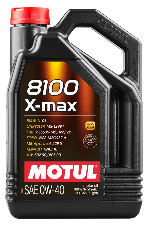 MOTUL 8100 X-MAX 0W-40  5L