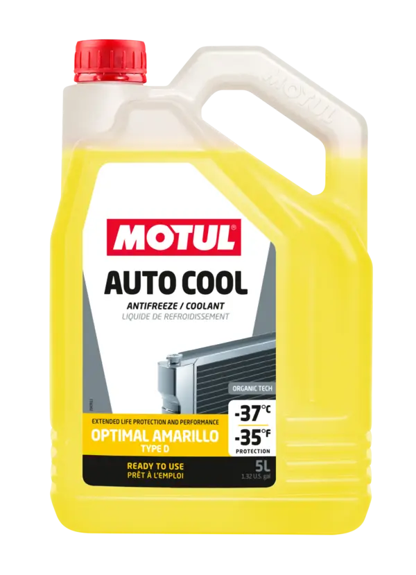 Anticongelante MOTUL AUTO COOL OPTIMAL AMARELO  5L