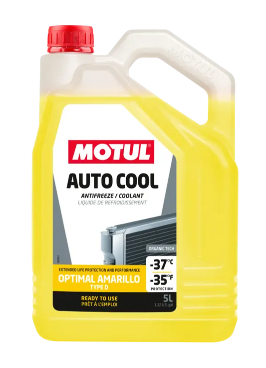 Anticongelante MOTUL AUTO COOL OPTIMAL AMARELO  5L