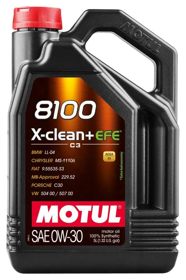 MOTUL 8100 X-CLEAN+ EFE 0W-30  5L