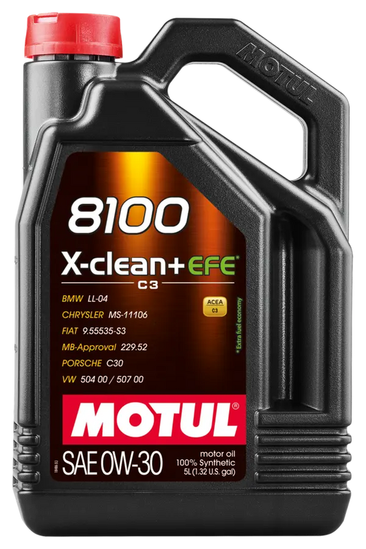 MOTUL 8100 X-CLEAN+ EFE 0W-30  5L