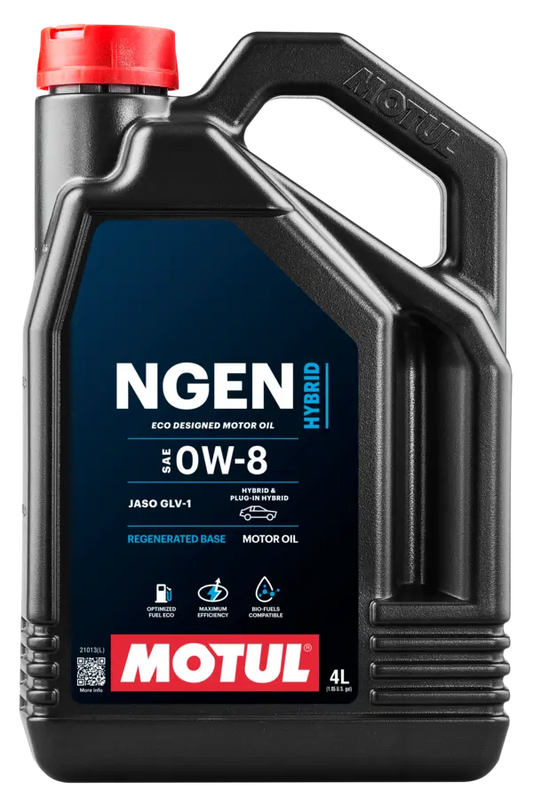 MOTUL NGEN HYBRID 0W-8  4L