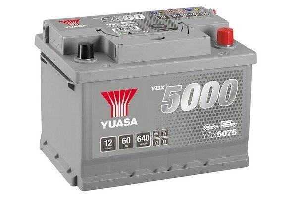 Bateria YUASA YBX5075 12V 60ah 640A