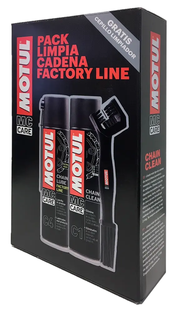PACK LIMPA CORRENTE FACTORY LINE MOTUL (C1+C4)