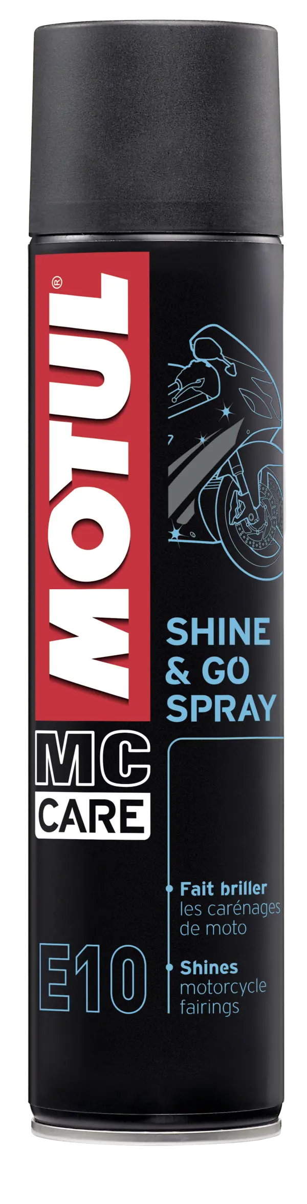 MOTUL MC CARE E10 SHINE &amp; GO SPRAY  400ml