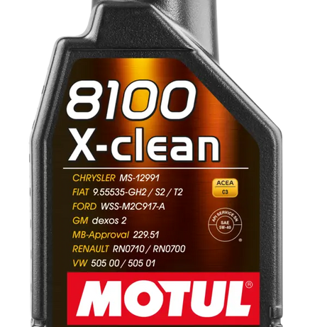 MOTUL 8100 X-CLEAN 5W-40  1L