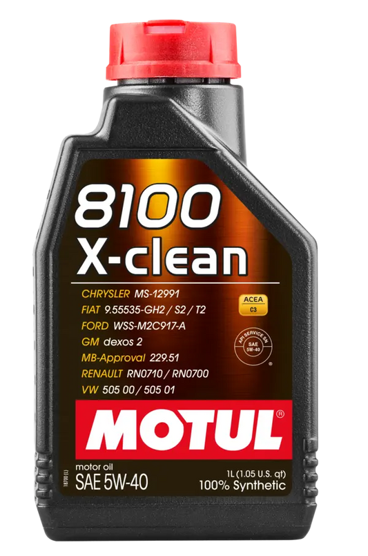 MOTUL 8100 X-CLEAN 5W-40  1L