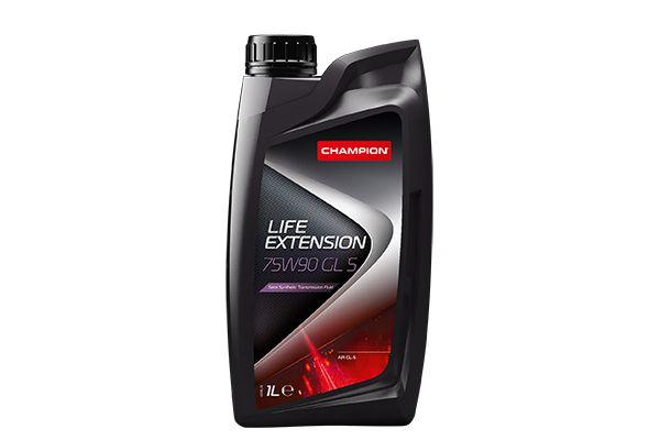 Óleo Caixa Velocidades Auto CHAMPION LIFE EXTENSION 75W90 GL 5  1L