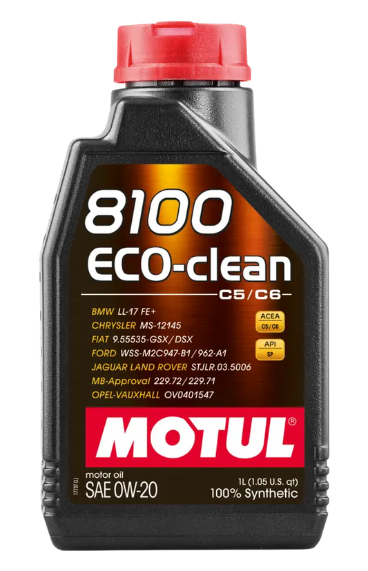 MOTUL 8100 ECO-CLEAN 0W-20  1L