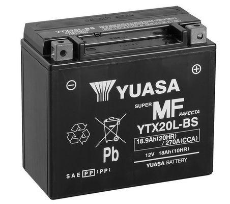 Bateria YUASA YTX20L-BS 12V 19Ah 270A