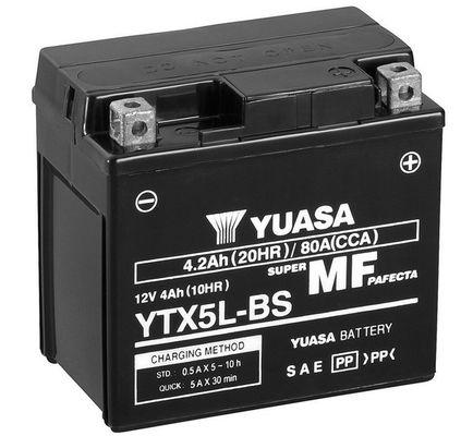 Bateria YUASA YTX5L-BS 12V 4Ah 80A