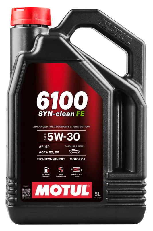 Oleo Motor Auto MOTUL 6100 SYN-CLEAN FE 5W-30 5L