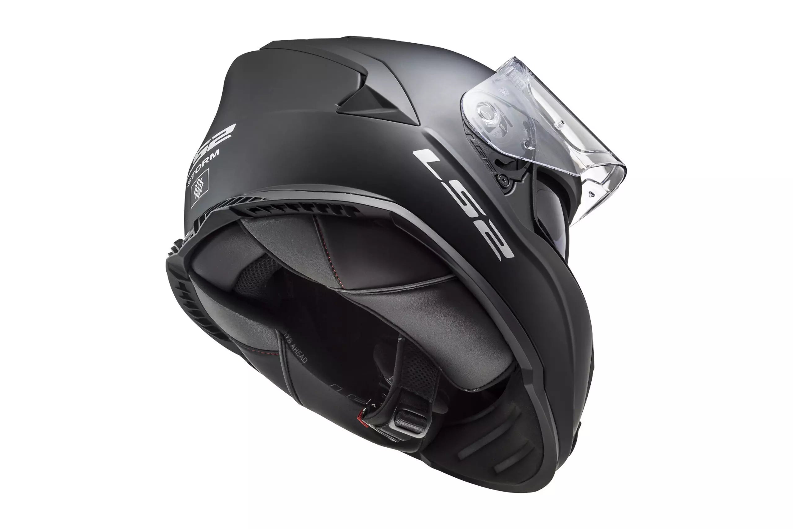 Capacete Integral sólido LS2 FF800 storm II - Preto Fosco