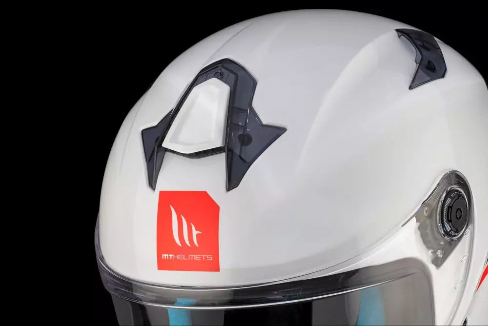 MT Helmets Capacete Thunder 4 SV Solid - Branco Pérola