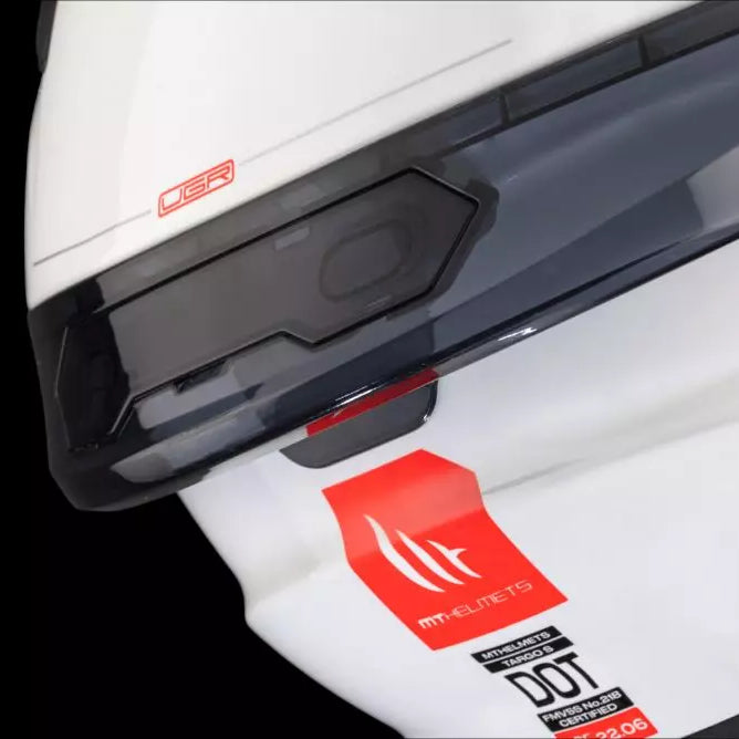 MT Helmets Capacete Thunder 4 SV Solid - Branco Pérola