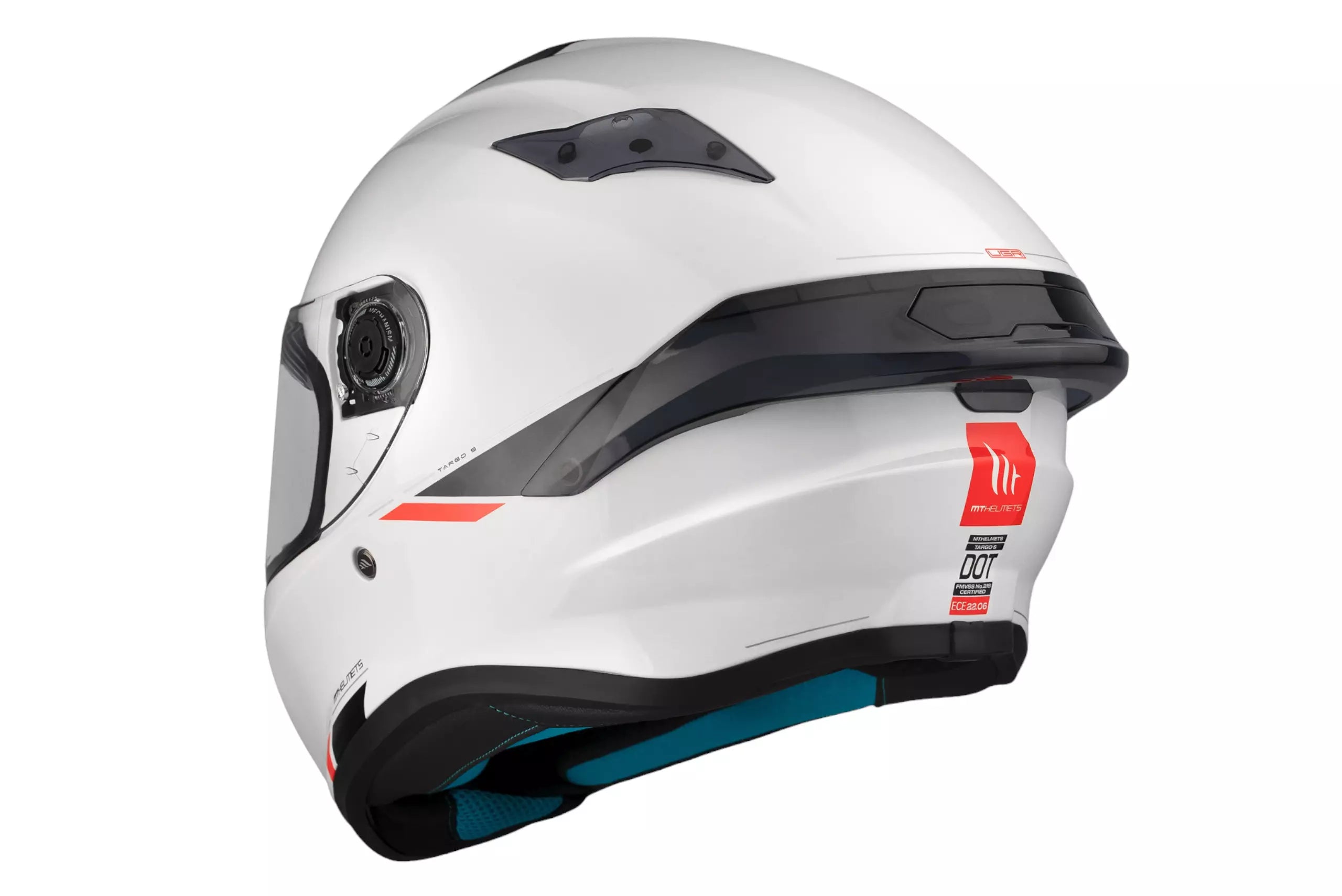MT Helmets Capacete Thunder 4 SV Solid - Branco Pérola