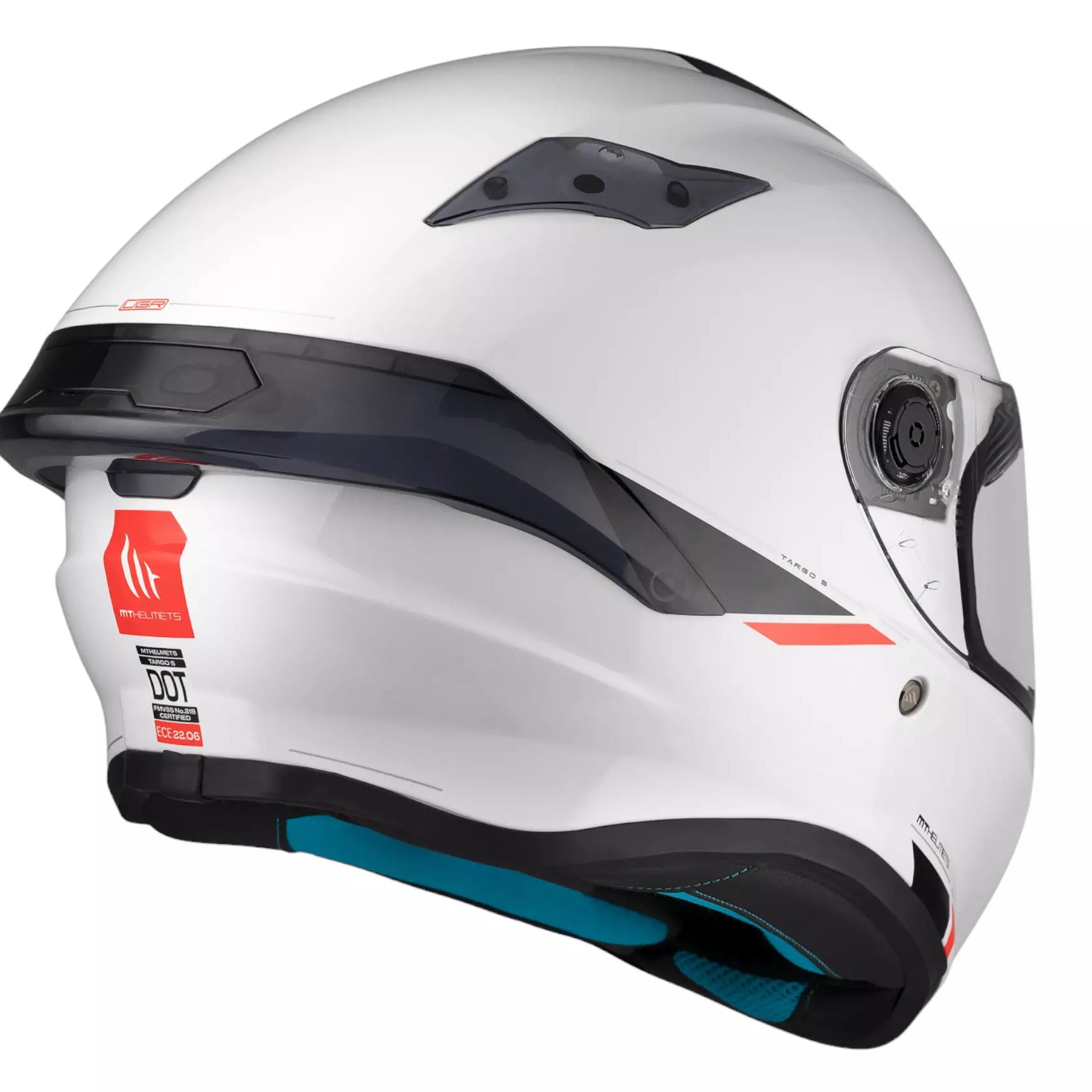 MT Helmets Capacete Thunder 4 SV Solid - Branco Pérola