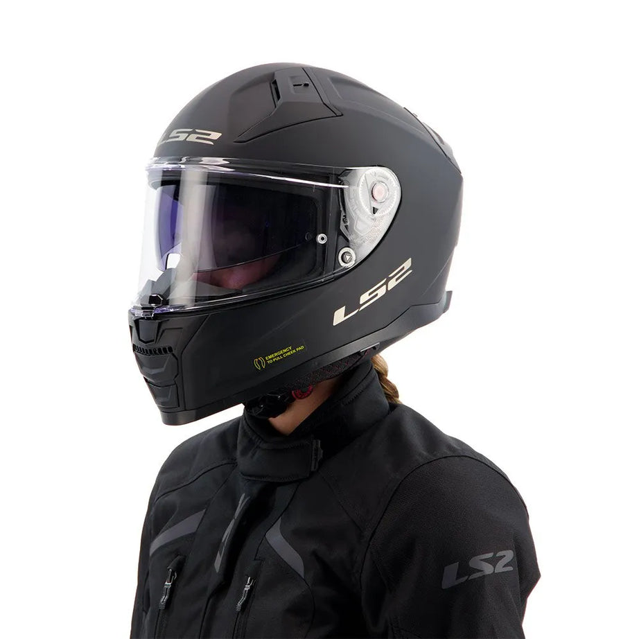 Capacete Integral LS2 FF811 Vector II - Preto Fosco