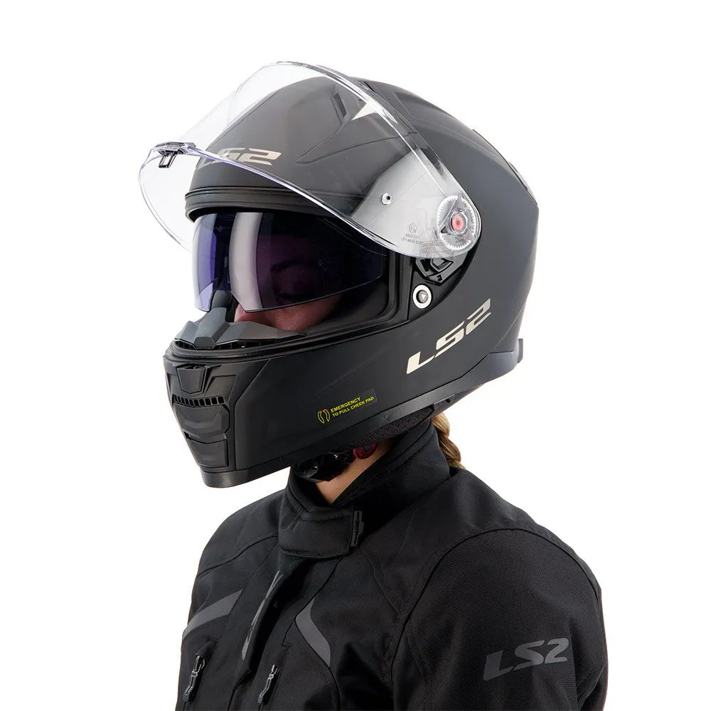 Capacete Integral LS2 FF811 Vector II - Preto Fosco