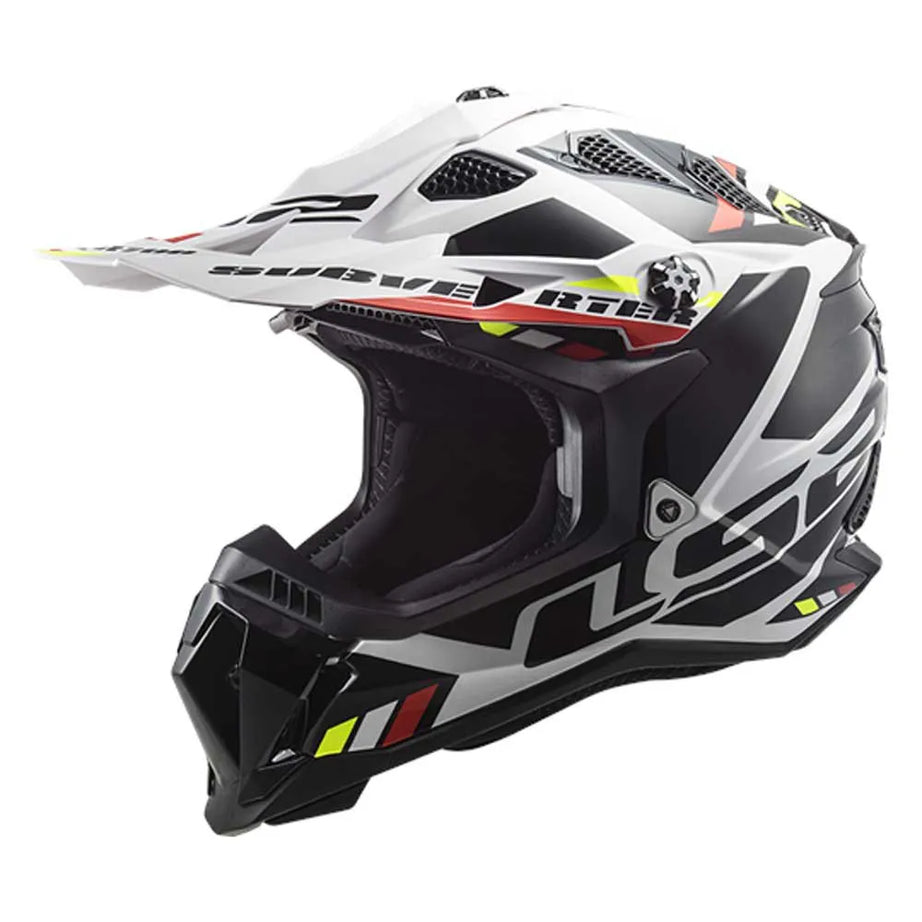 Capacete LS2 MX700 Subverter EVO II Stomp Cross Branco-Preto