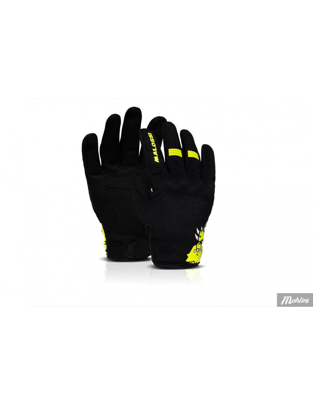 Luvas de meia temporada M-Gloves Malossi - amarelo
