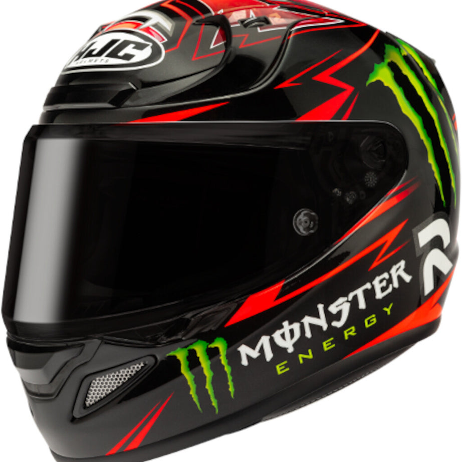 Capacete Integral HJC RPHA12 QUARTER REPLICA vermelho