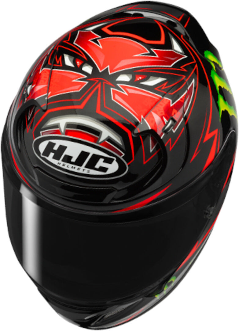 Capacete Integral HJC RPHA12 QUARTER REPLICA vermelho