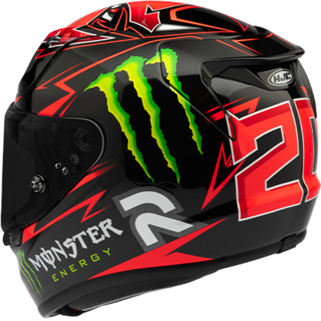 Capacete Integral HJC RPHA12 QUARTER REPLICA vermelho