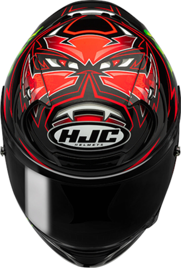 Capacete Integral HJC RPHA12 QUARTER REPLICA vermelho