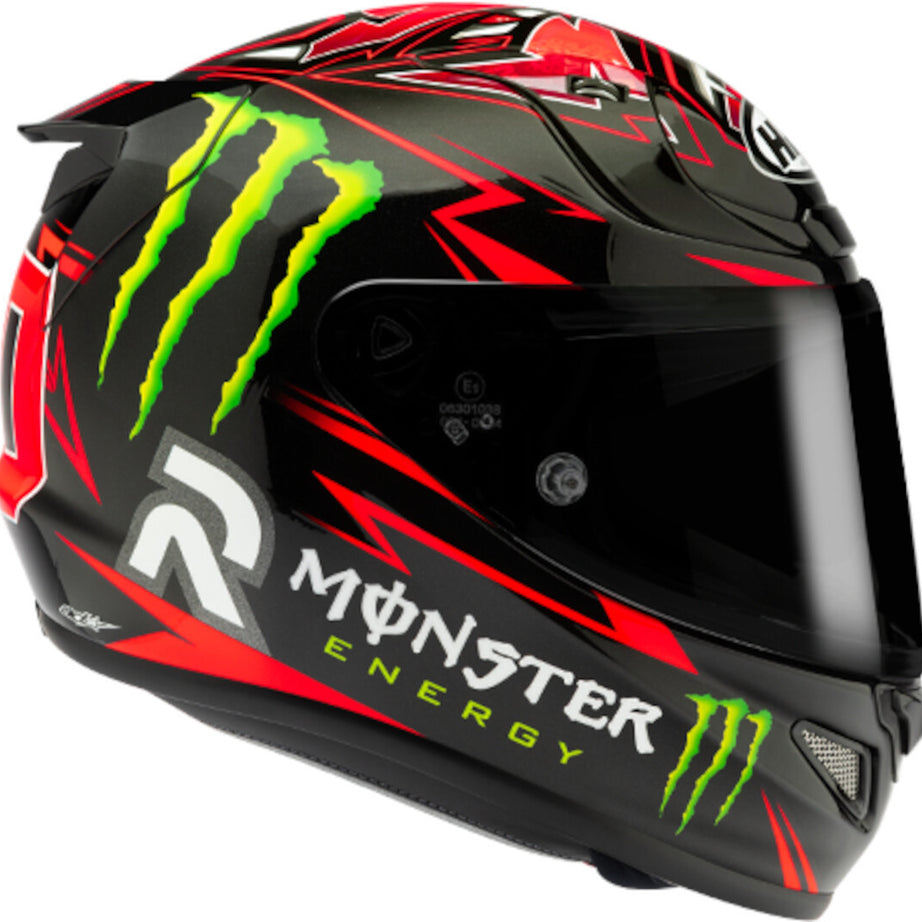 Capacete Integral HJC RPHA12 QUARTER REPLICA vermelho