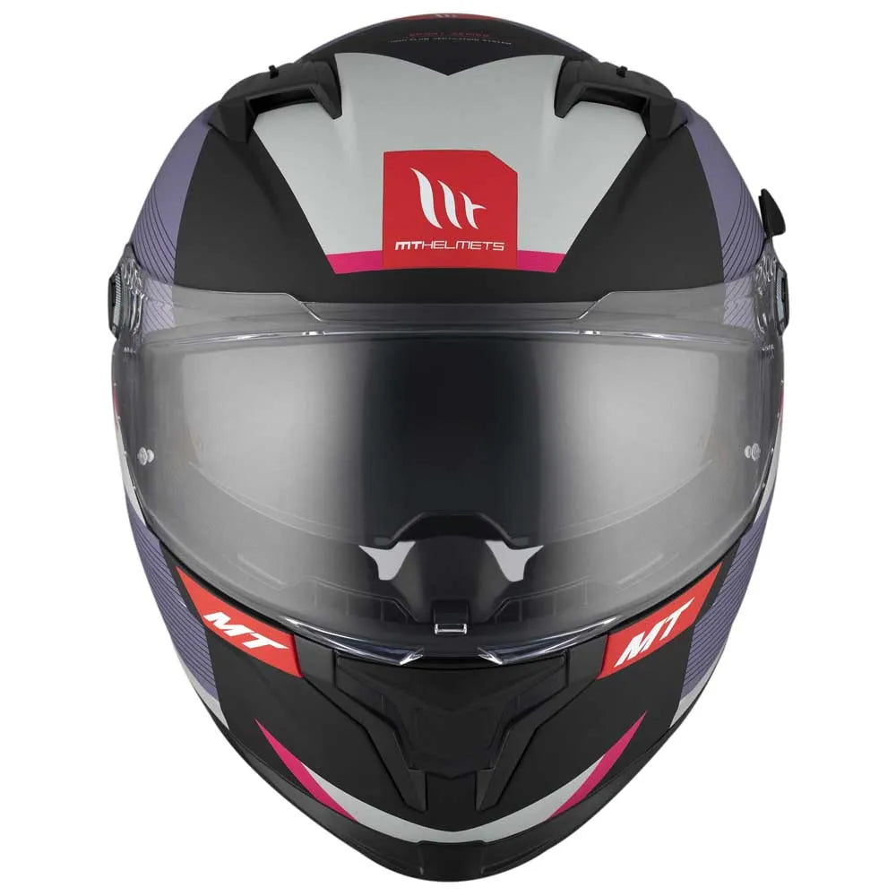 MT Helmets Braker SV Chento B9 Capacete Integral Rosa/Fosco Violeta