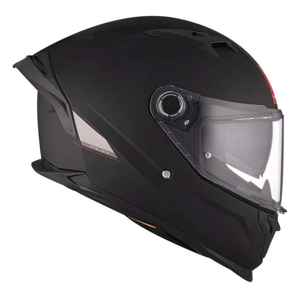 Braker SV Solid A1 MT Capacetes Integrais - Preto Fosco