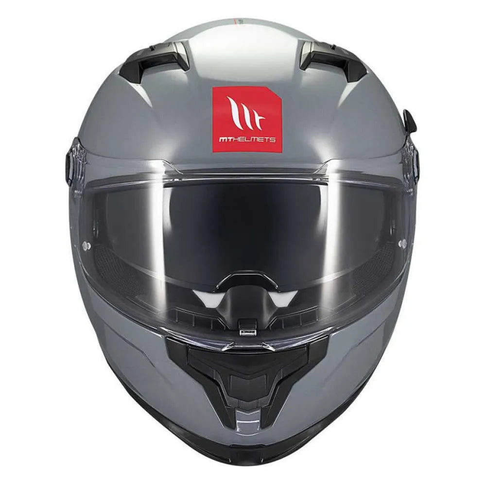 Capacete Integral Braker SV Solid A12 MT Helmets - Cinza Brilhante
