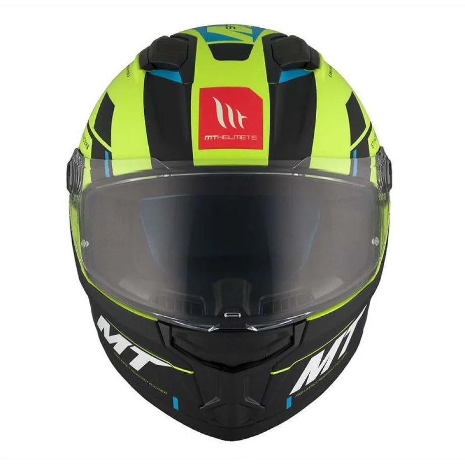 MT Helmets Capacete Integral Stinger 2 Zivze C3 - Flúor Fosco
