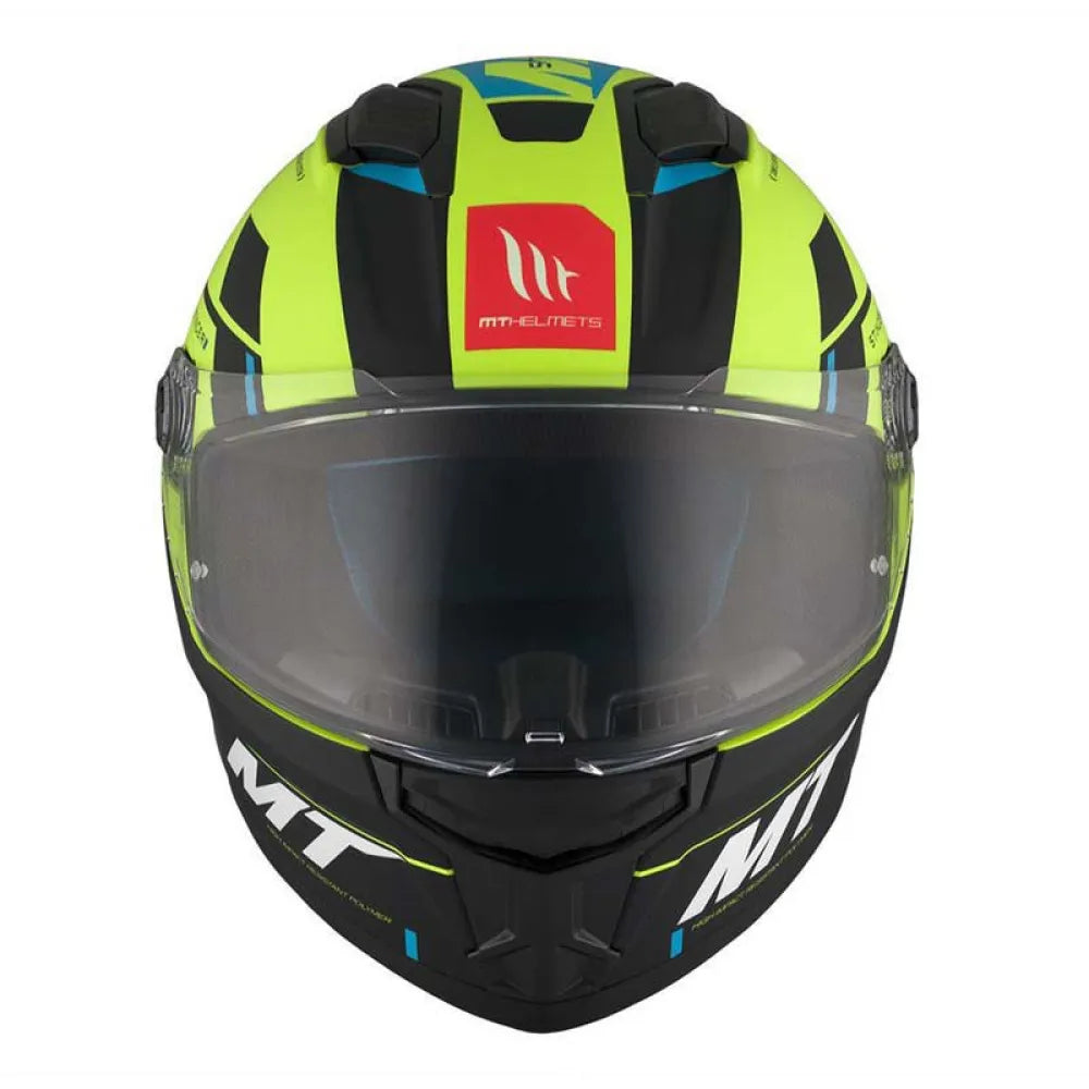 MT Helmets Capacete Integral Stinger 2 Zivze C3 - Flúor Fosco