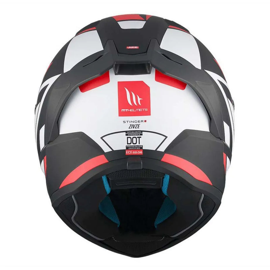 MT Helmets Capacete Integral Stinger 2 Zivze B5 - Fosco