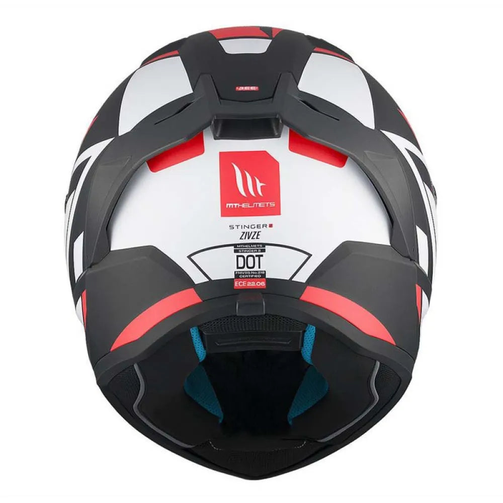 MT Helmets Capacete Integral Stinger 2 Zivze B5 - Fosco