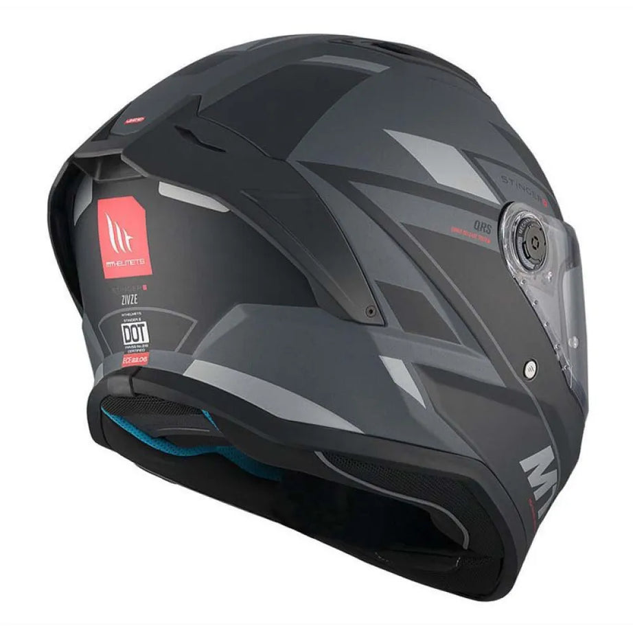 MT Helmets Capacete Integral Stinger 2 Zivze C2 - Fosco